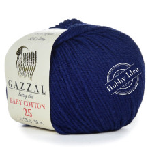 Gazzal Baby Cotton 25 3438 Темно-синий