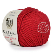 Gazzal Baby Cotton 25 3439 Красный