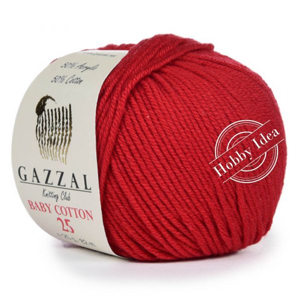 Gazzal Baby Cotton 25 3439 Красный из категории Gazzal Baby Cotton 25