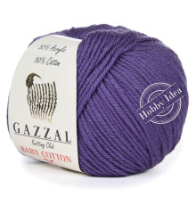 Gazzal Baby Cotton 25 3440 Темно-фиолетовый