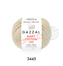 Gazzal Baby Cotton 25 3445 Кремовый