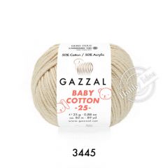 Gazzal Baby Cotton 25 3445 Кремовый