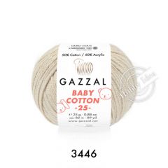 Gazzal Baby Cotton 25 3446 Холодный беж