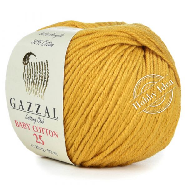 Gazzal Baby Cotton 25 3447 Горчица из категории Gazzal Baby Cotton 25
