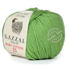 Gazzal Baby Cotton 25 3448 Весенний зеленый