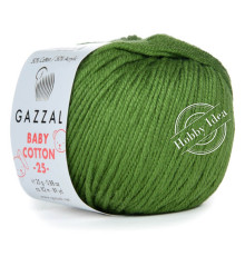 Gazzal Baby Cotton 25 3449 Травяной