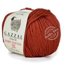 Gazzal Baby Cotton 25 3453 Терракот