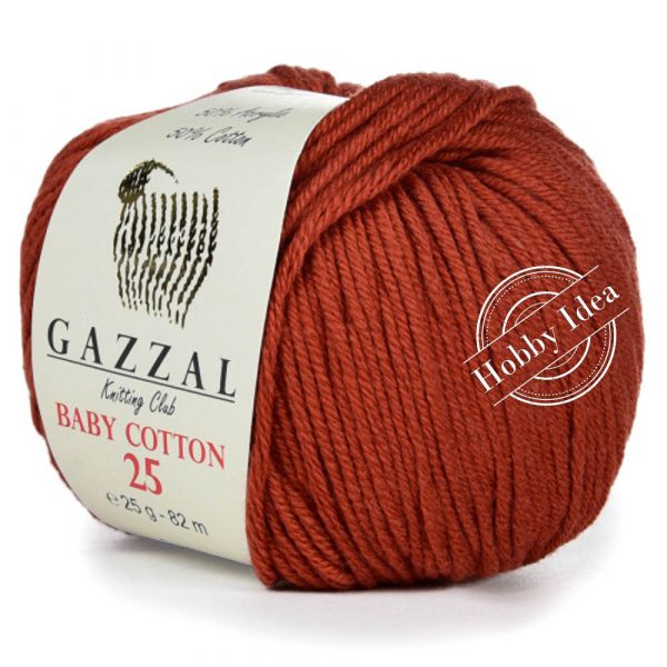 Gazzal Baby Cotton 25 3453 Терракот из категории Gazzal Baby Cotton 25