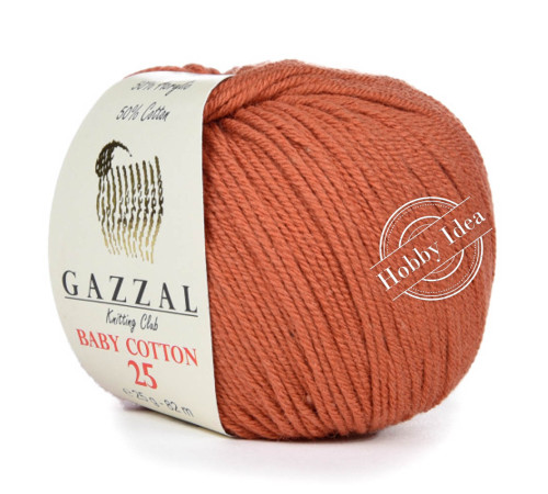 Gazzal Baby Cotton 25 3454 Корица