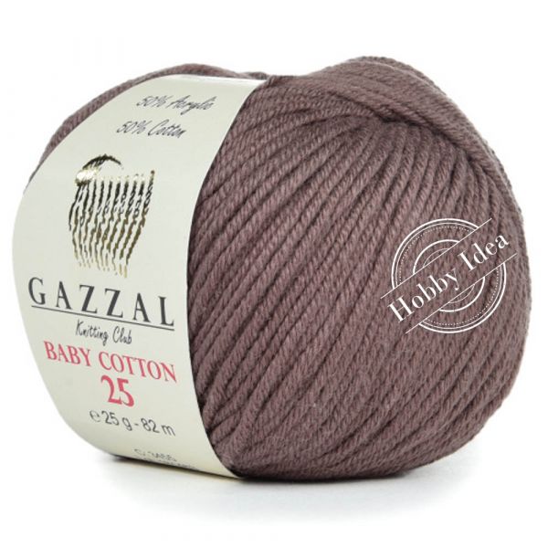 Gazzal Baby Cotton 25 3455 Какао из категории Gazzal Baby Cotton 25