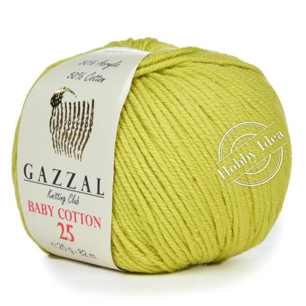 Gazzal Baby Cotton 25 3457 Фисташковый из категории Gazzal Baby Cotton 25