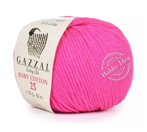 Gazzal Baby Cotton 25 3461 Фуксия