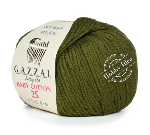 Gazzal Baby Cotton 25 3463 Хвойный
