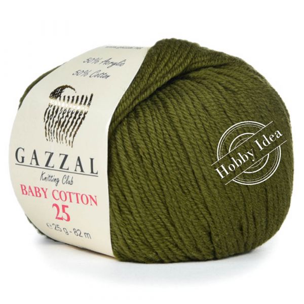 Gazzal Baby Cotton 25 3463 Хвойный из категории Gazzal Baby Cotton 25