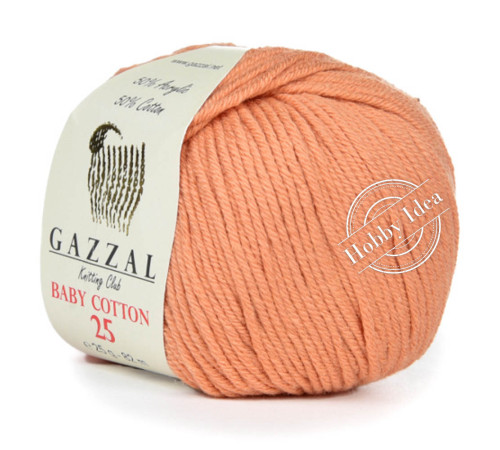Gazzal Baby Cotton 25 3465 Медный