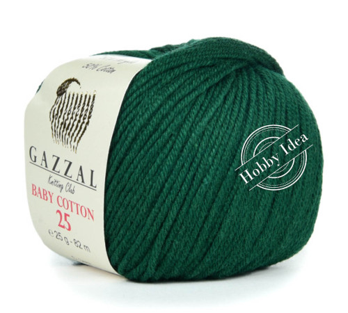 Gazzal Baby Cotton 25 3467 Малахит