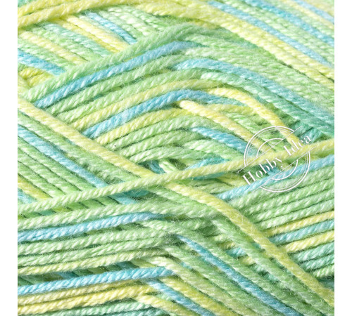 Gazzal Baby Cotton Rainbow 480 Зелёно-бирюзовый