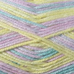 Gazzal Baby Cotton Rainbow 481 Жёлто-розово-голубой