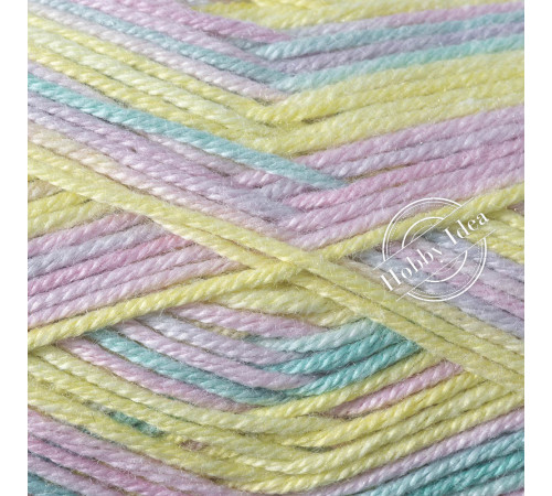 Gazzal Baby Cotton Rainbow 481 Жёлто-розово-голубой