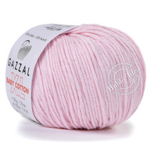 Gazzal Baby Cotton XL 3411 Нежно-розовый