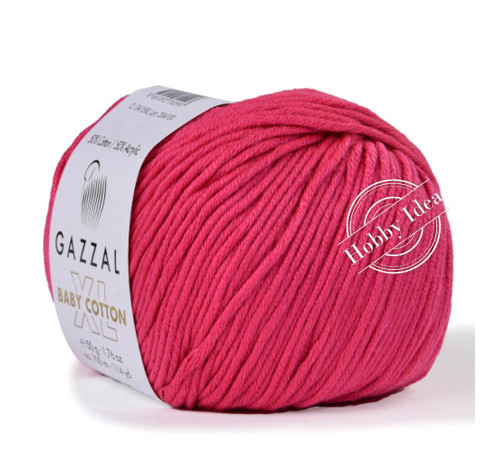 Gazzal Baby Cotton XL 3415 Малиновый