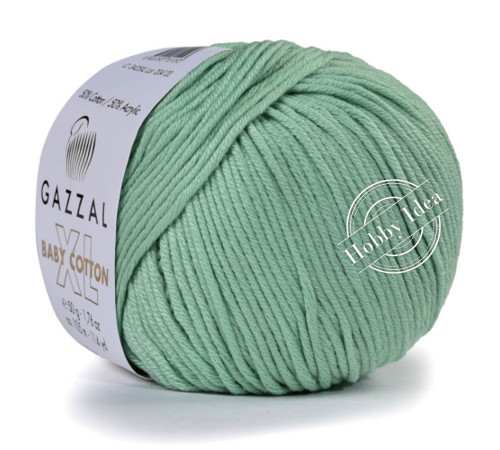 Gazzal Baby Cotton XL 3425 Мятный
