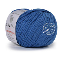 Gazzal Baby Cotton XL 3428 Ярко-голубой