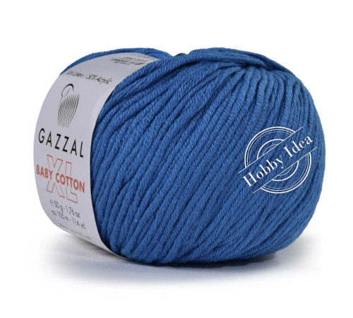 Gazzal Baby Cotton XL 3428 Ярко-голубой