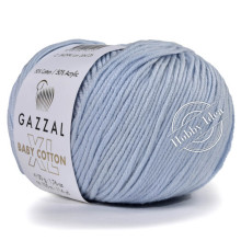 Gazzal Baby Cotton XL 3429 Нежно-голубой