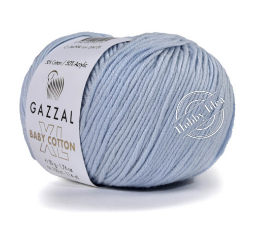 Gazzal Baby Cotton XL 3429 Нежно-голубой
