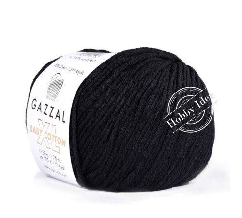 Gazzal Baby Cotton XL 3433 Чёрный
