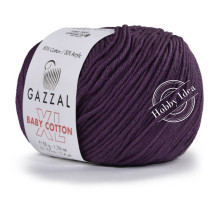Gazzal Baby Cotton XL 3441 Сливовый