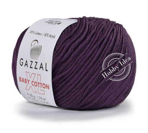 Gazzal Baby Cotton XL 3441 Сливовый