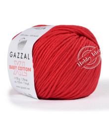 Gazzal Baby Cotton XL 3443 Красный мак