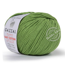Gazzal Baby Cotton XL 3448 Весенний зеленый