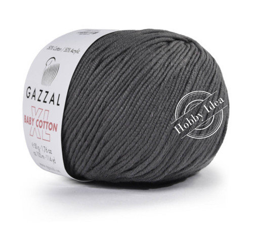 Gazzal Baby Cotton XL 3450 Тёмно-серый