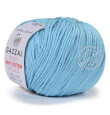Gazzal Baby Cotton XL 3451 Нежная бирюза