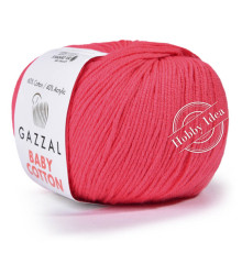 Gazzal Baby Cotton XL 3458 Неоновый коралл