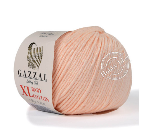 Gazzal Baby Cotton XL 3469 Персиковый крем