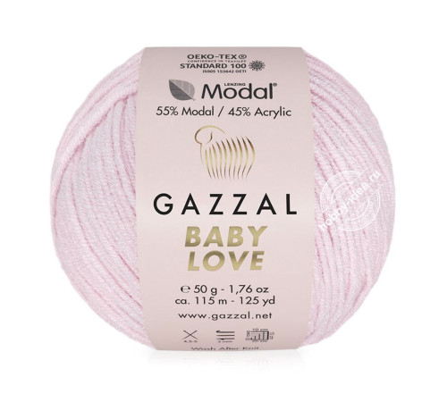 Gazzal Baby Love 1606 Светло-розовый