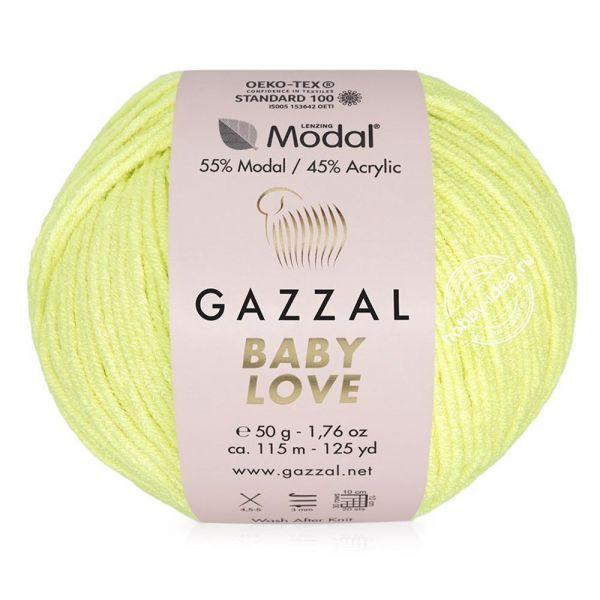 Gazzal Baby Love 1608 Бледно-жёлтый из категории Gazzal Baby Love