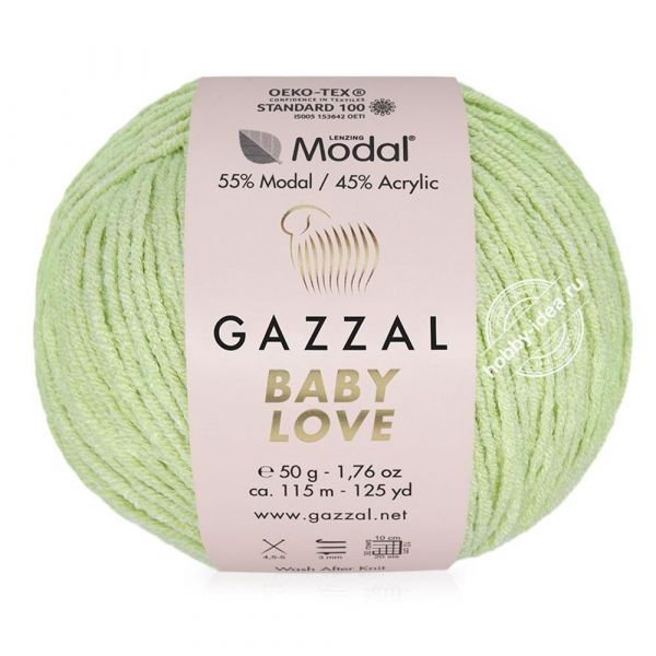 Gazzal Baby Love 1609 Бледно-зелёный из категории Gazzal Baby Love