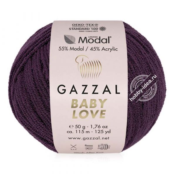 Gazzal Baby Love 1610 Винный из категории Gazzal Baby Love