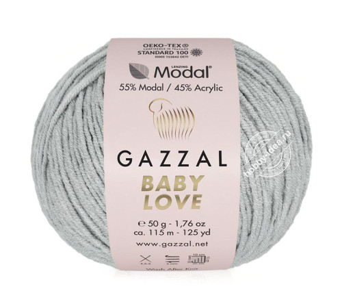 Gazzal Baby Love 1623 Серый шалфей