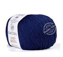 Gazzal Baby Wool 802 Тёмный джинс