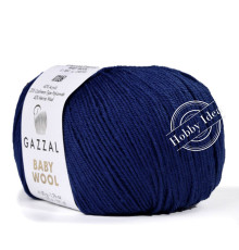 Gazzal Baby Wool 802 Тёмный джинс