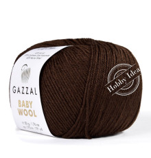 Gazzal Baby Wool 807 Коричневый