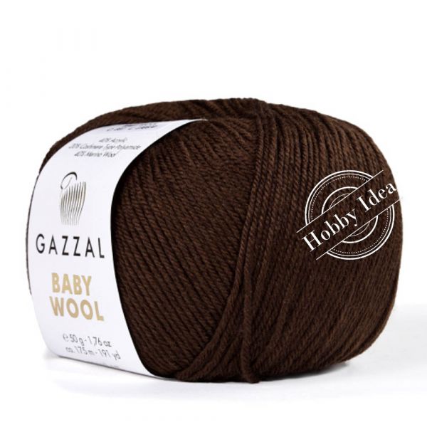 Gazzal Baby Wool 807 Коричневый из категории Gazzal Baby Wool