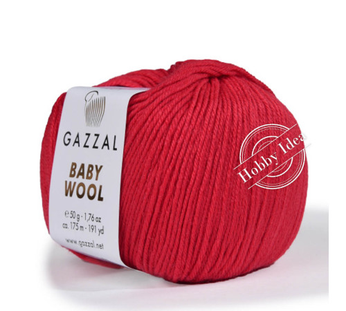 Gazzal Baby Wool 811 Красный