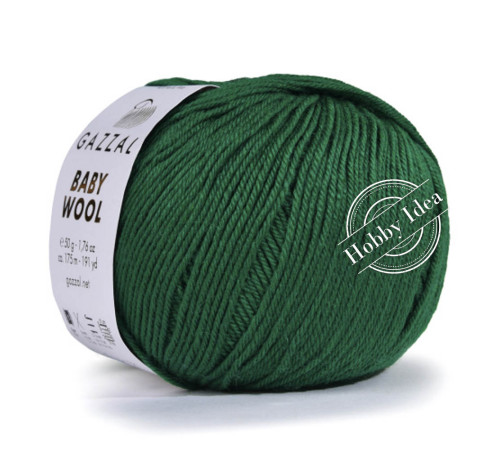 Gazzal Baby Wool 814 Зелёный